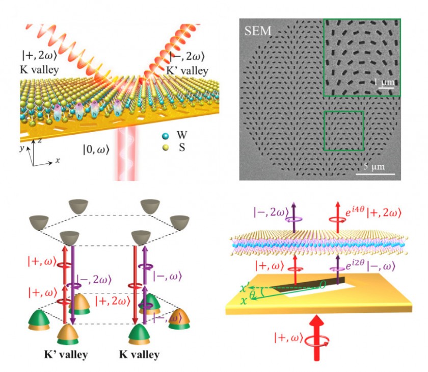 Steering of Chiral Valley Photons in Transition Metal Dichalcogenides