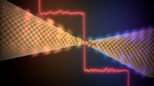 Heat quantization at the atomic scale